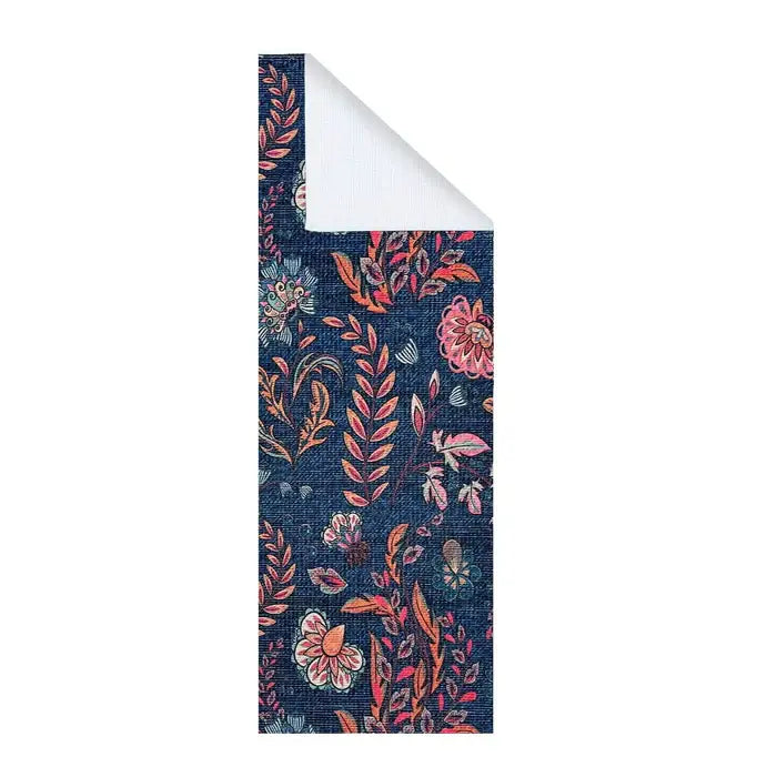 Printed Dhurrie Carpet Rug Runner : 1.83 X 6 Feet Multi Color Floor Mat for Living Room & Bedroom