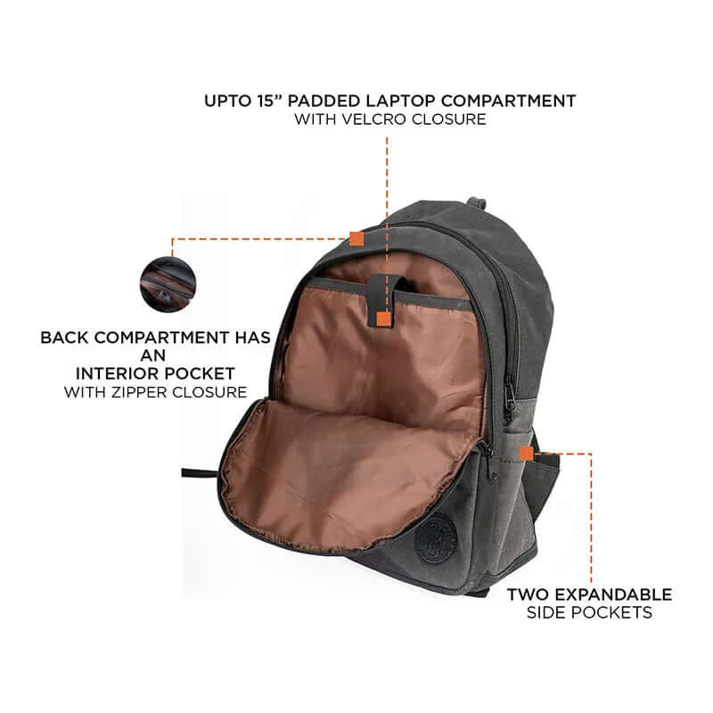 Lite Backpack For Men & Women - Black