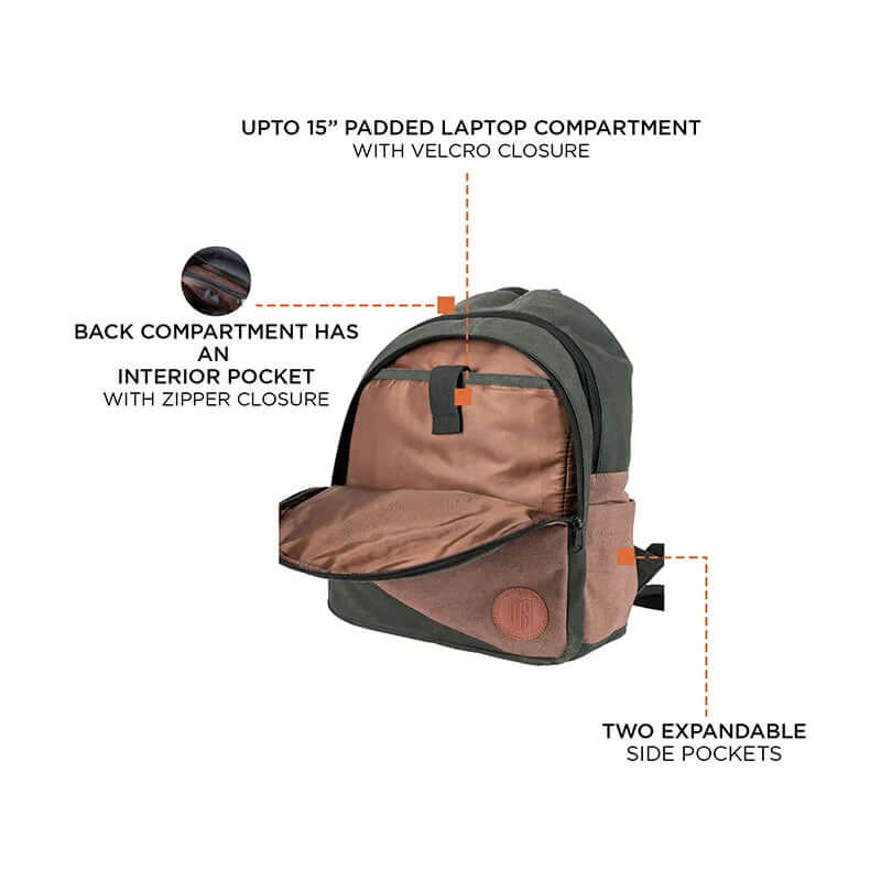 Lite Backpack For Men & Women - Green