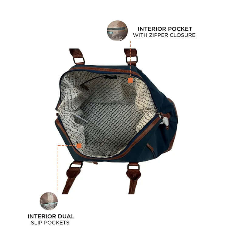 Jamie Duffle Bag For Men & Women 40L - Navy