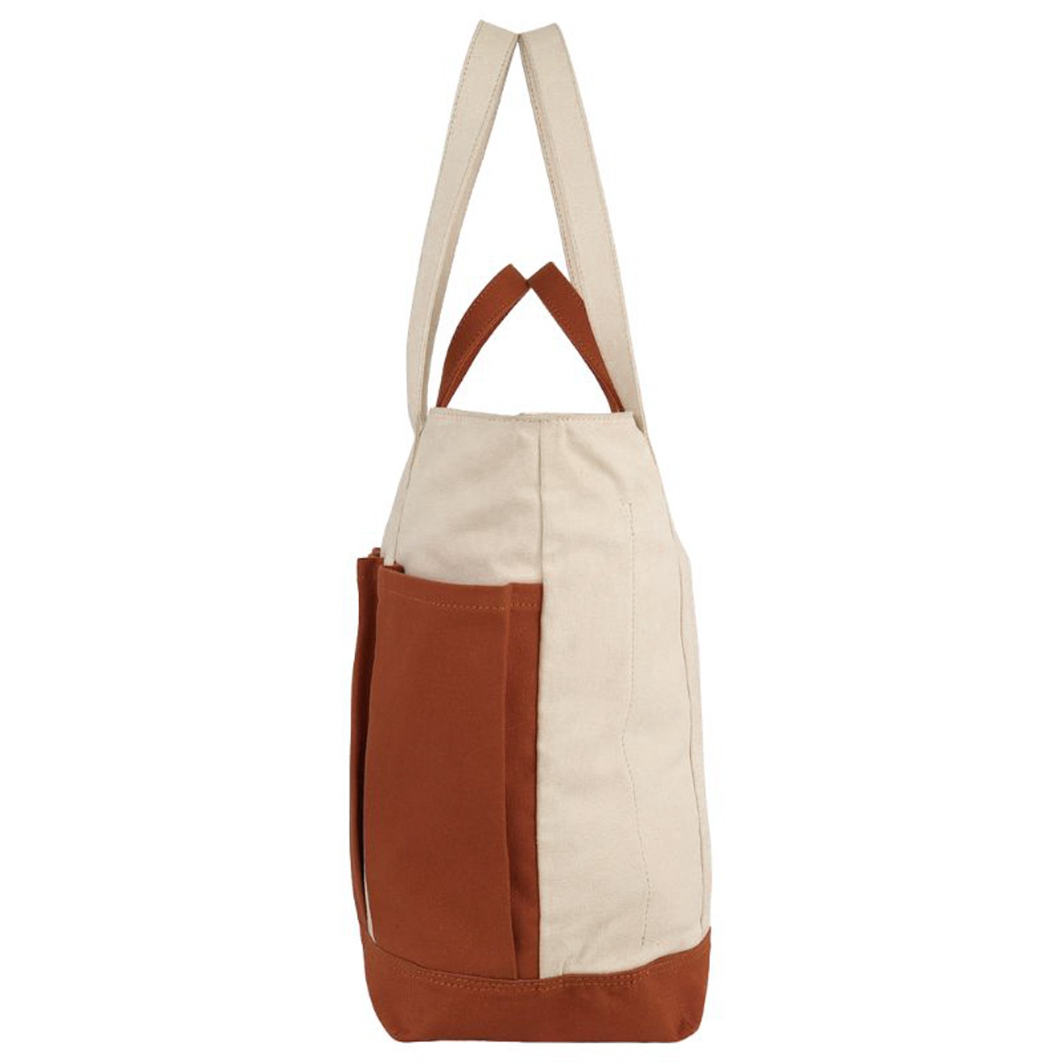 The Verde Panel Tote: Rust