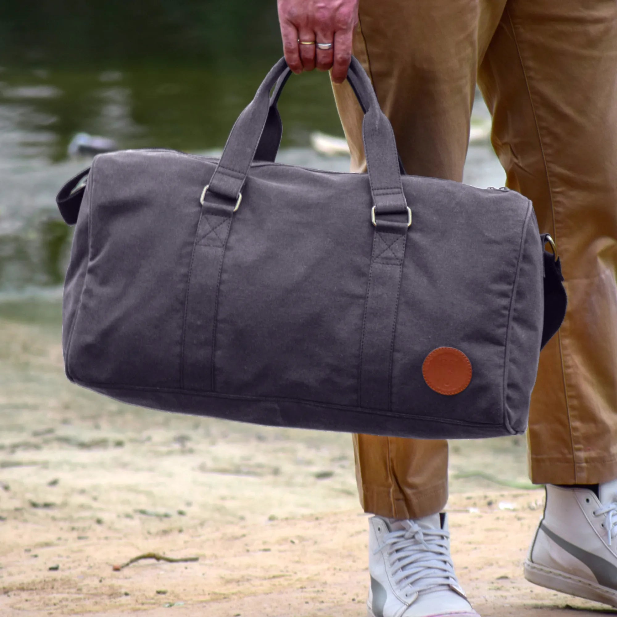 Ayn Duffle Bag For Men & Women 30L - Navy