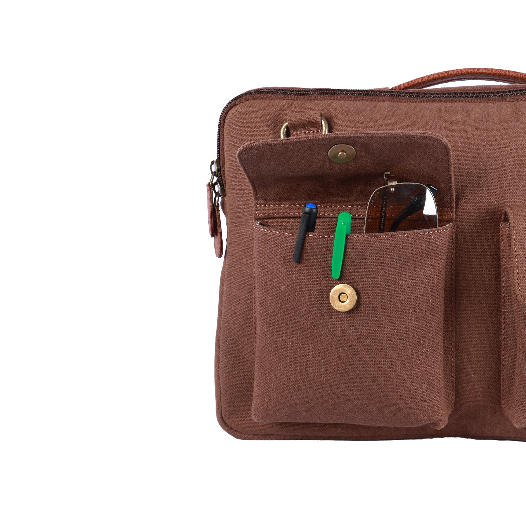 Cleveland Laptop Sleeve Bag for Men & Women Stylish, Durable & Eco-Friendly - Chocolate