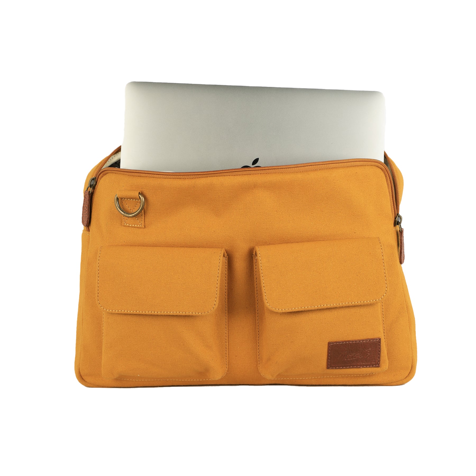Cleveland Laptop Sleeve Bag for Men & Women – Stylish, Durable & Eco-Friendly - Mustard