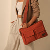 Cleveland Laptop Sleeve Bag for Men & Women – Stylish, Durable & Eco-Friendly - Burnt Orange