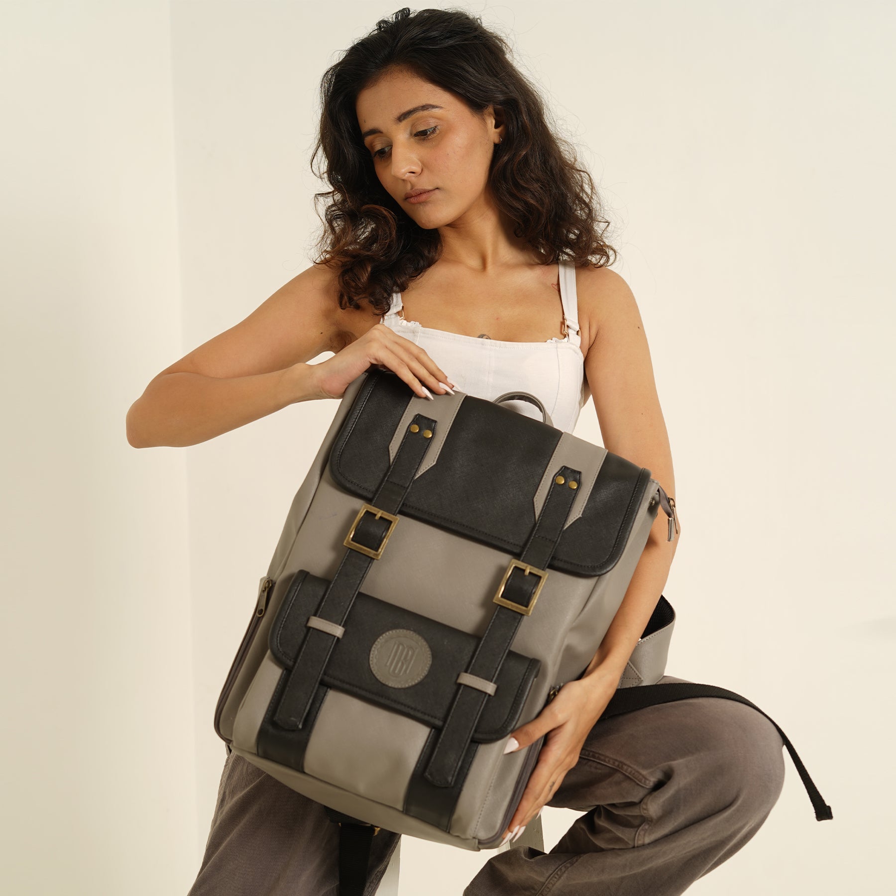 Reed Backpack for Men & Women – Perfect for Work, Travel & College - Storm Black