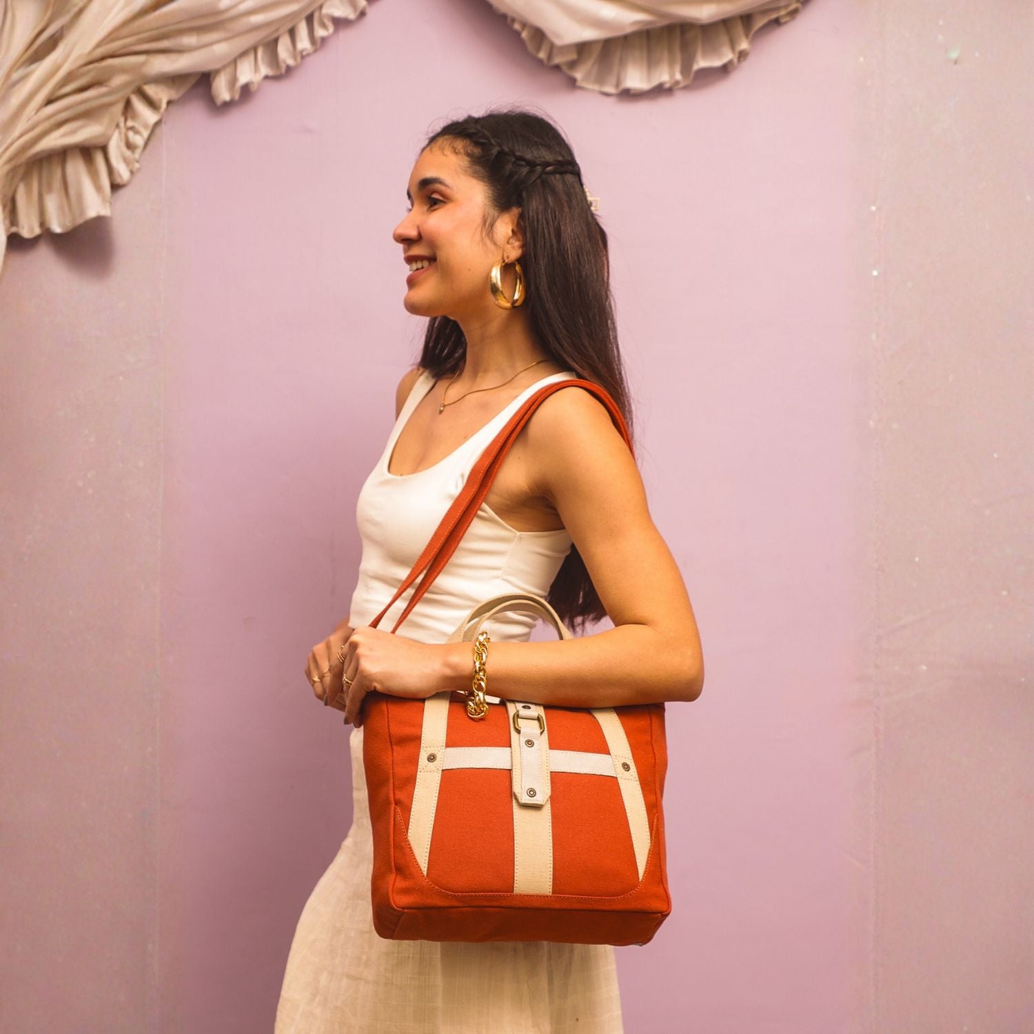 Escape Crossbody Sling Bag For Women - Rust