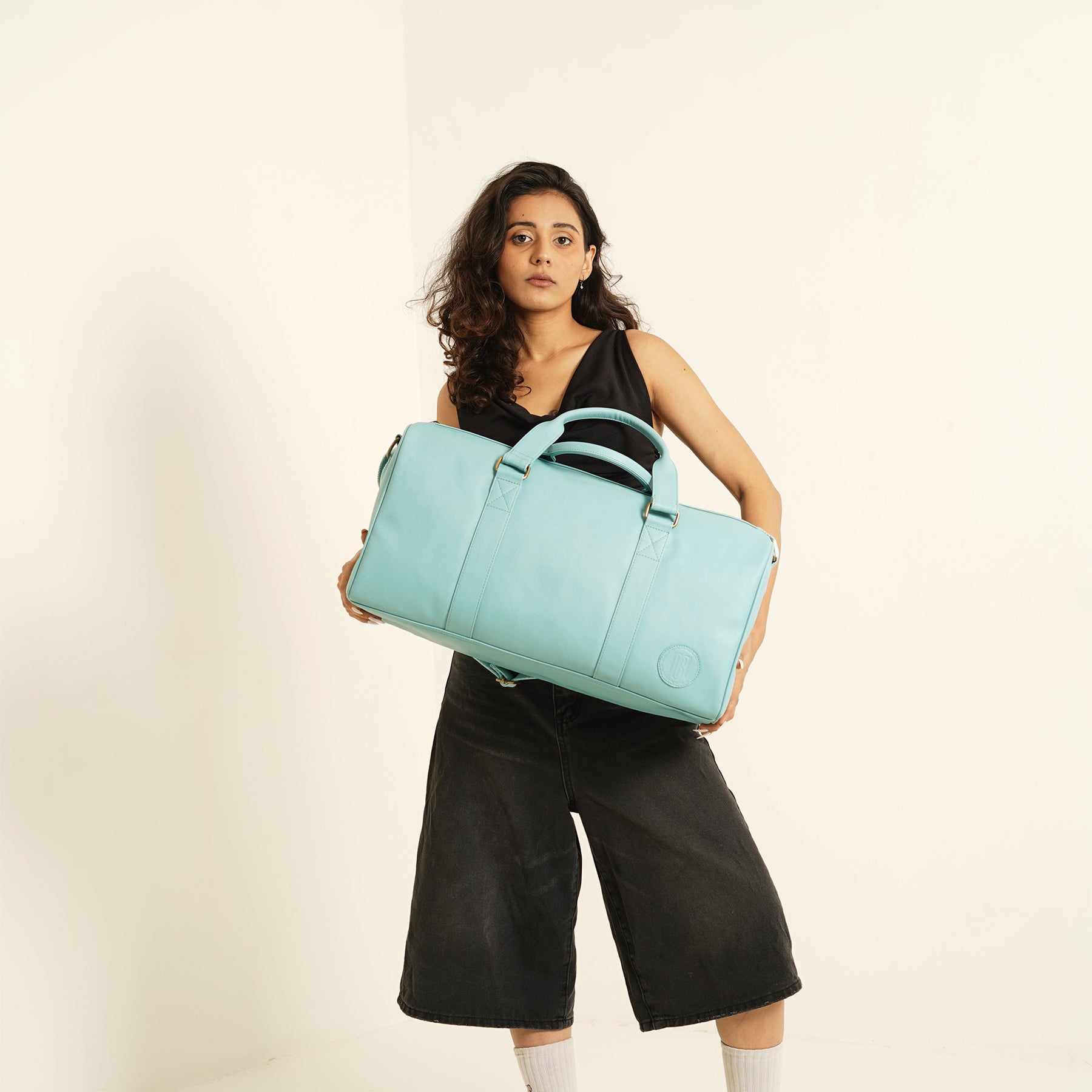 Miles Duffle Bag for Men & Women – Stylish, Spacious & Travel-Ready - Turquoise