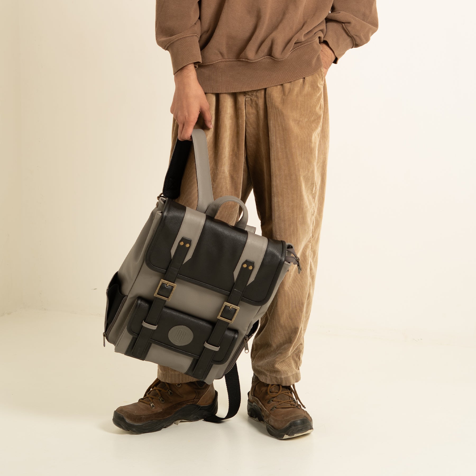 Reed Backpack for Men & Women – Perfect for Work, Travel & College - Storm Black