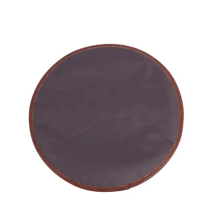 Mona B - Set of 2 Printed Placemats, 13 INCH Round, Best for Bed-Side Table/Center Table, Dining Table/Shelves - BR-500 P