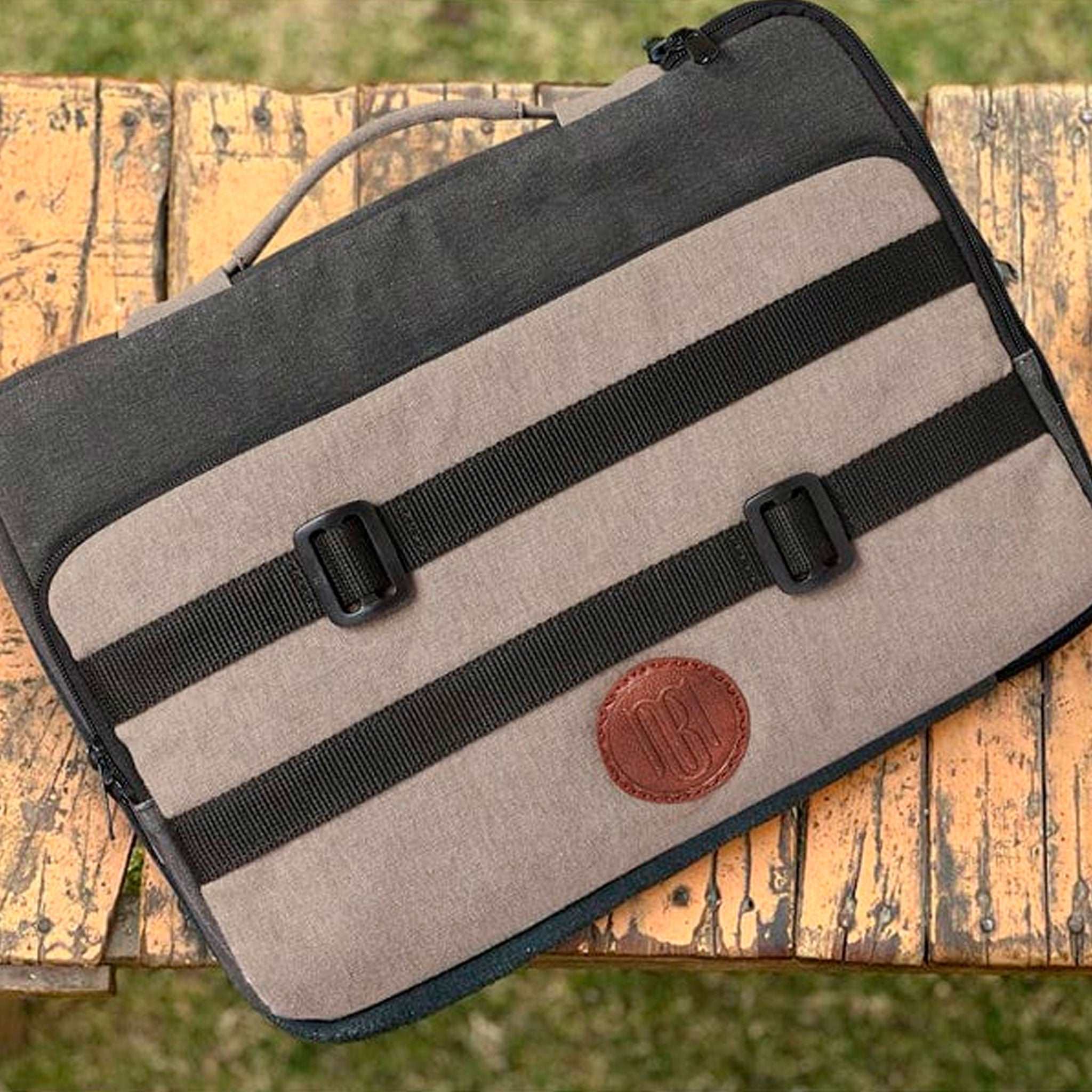 Mona B Essentials Laptop Bag Sleeve Case Cover Pouch with Handle for 14 Inch Laptop for Men & Women, Padded Laptop Compartment, Premium Zipper Closure, Water Repellent Canvas Fabric: Dylan