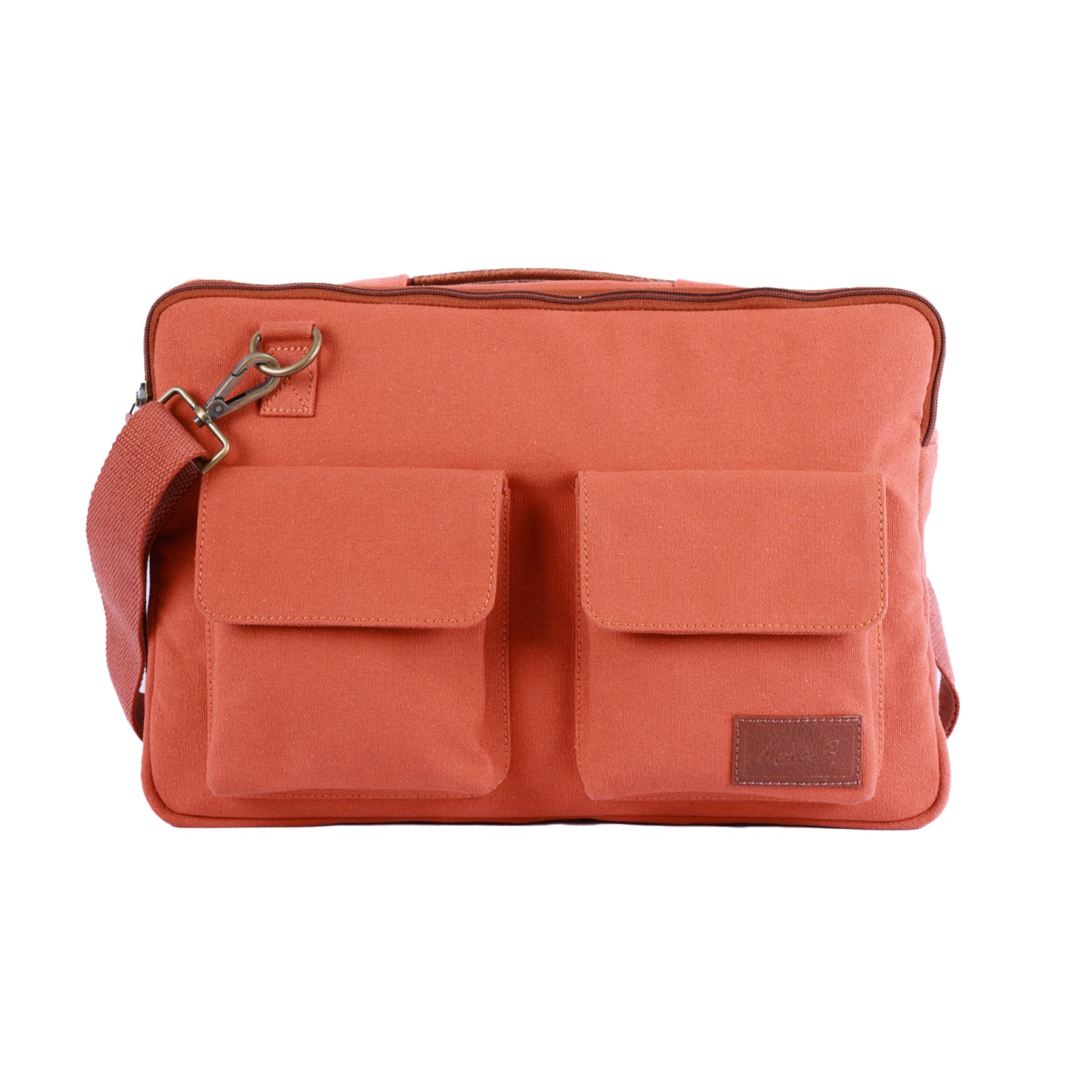 Cleveland Laptop Sleeve Bag for Men & Women – Stylish, Durable & Eco-Friendly - Burnt Orange