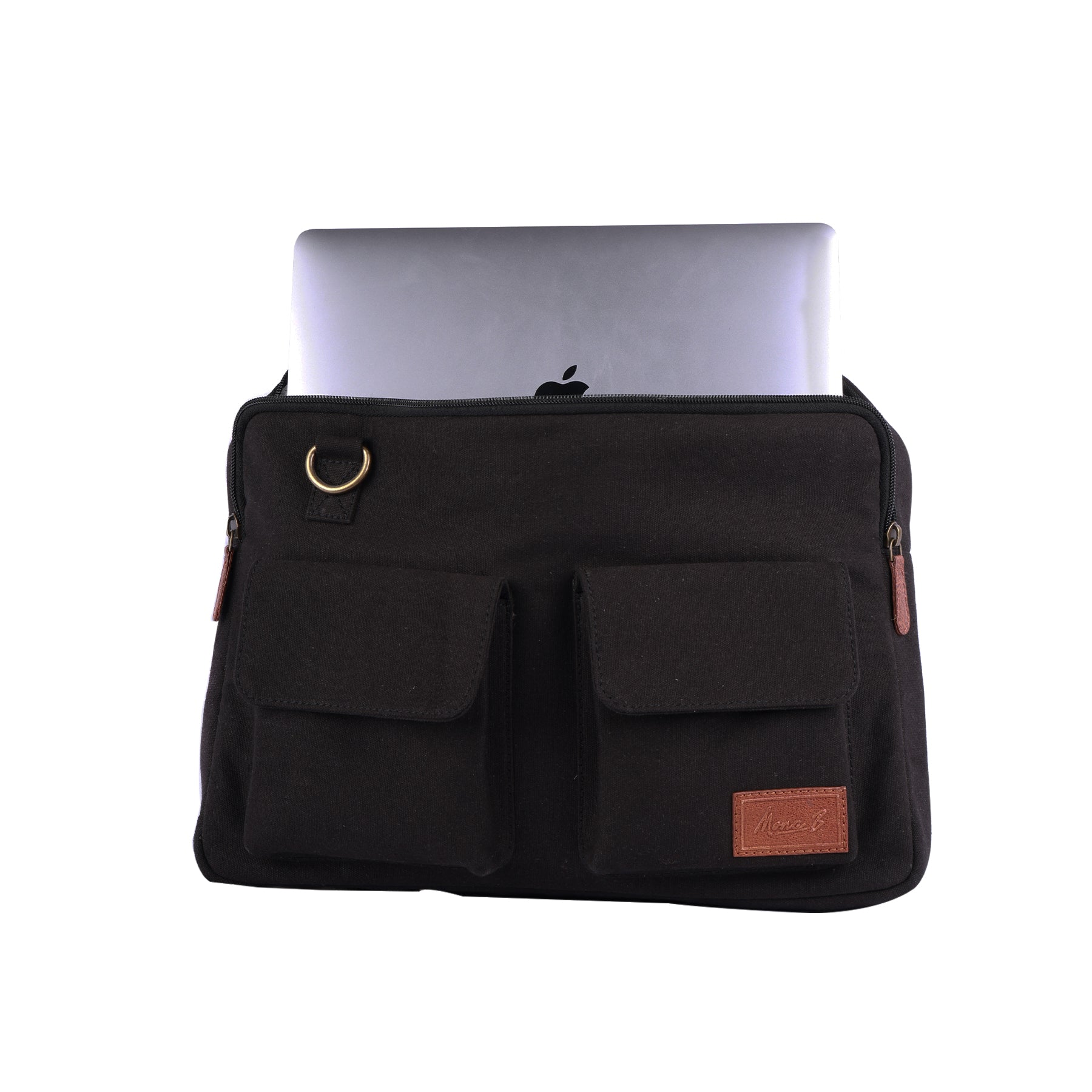 Cleveland Laptop Sleeve Bag for Men & Women – Stylish, Durable & Eco-Friendly - Black