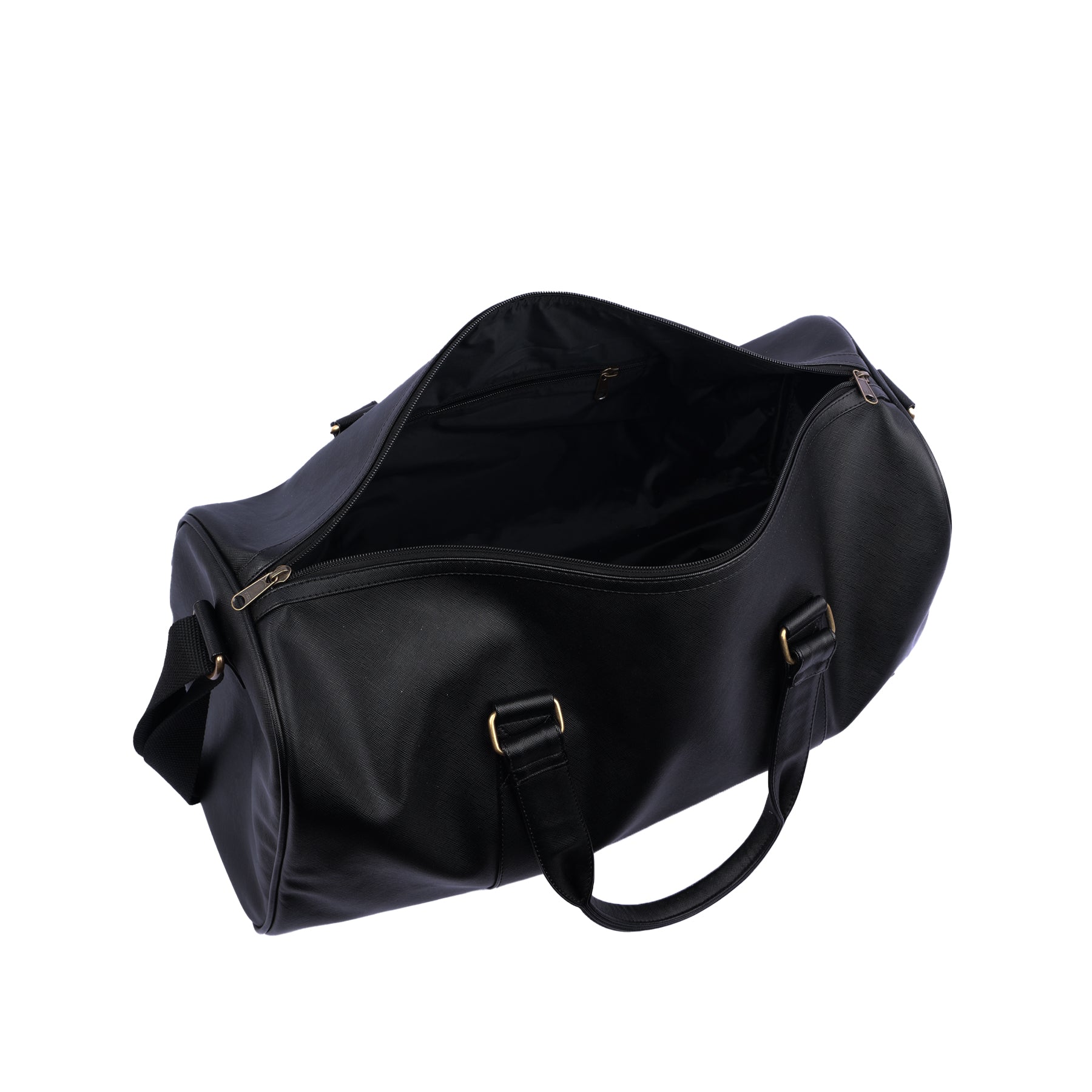 Miles Duffle Bag for Men & Women – Stylish, Spacious & Travel-Ready - Black