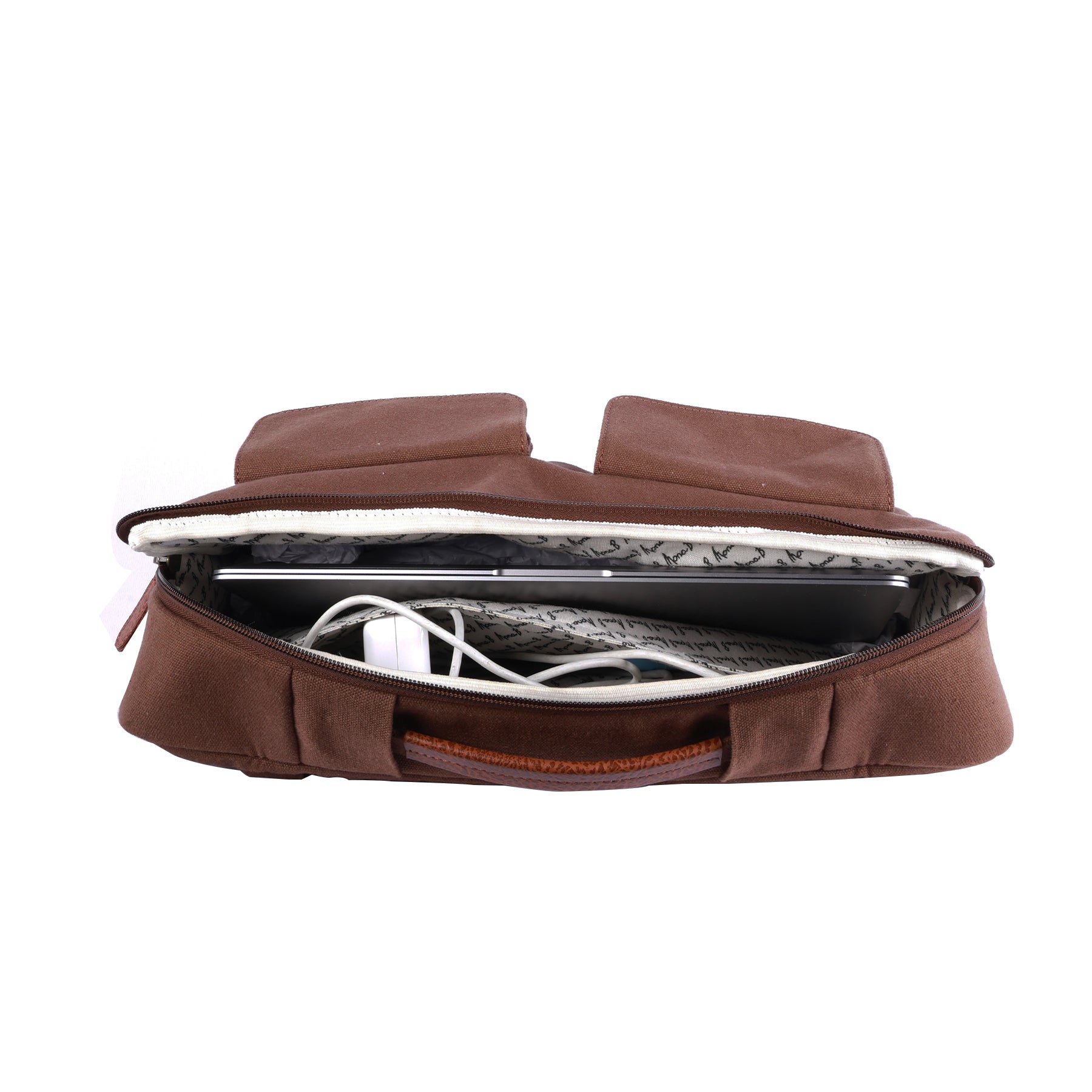 Cleveland Laptop Sleeve Bag for Men & Women Stylish, Durable & Eco-Friendly - Chocolate