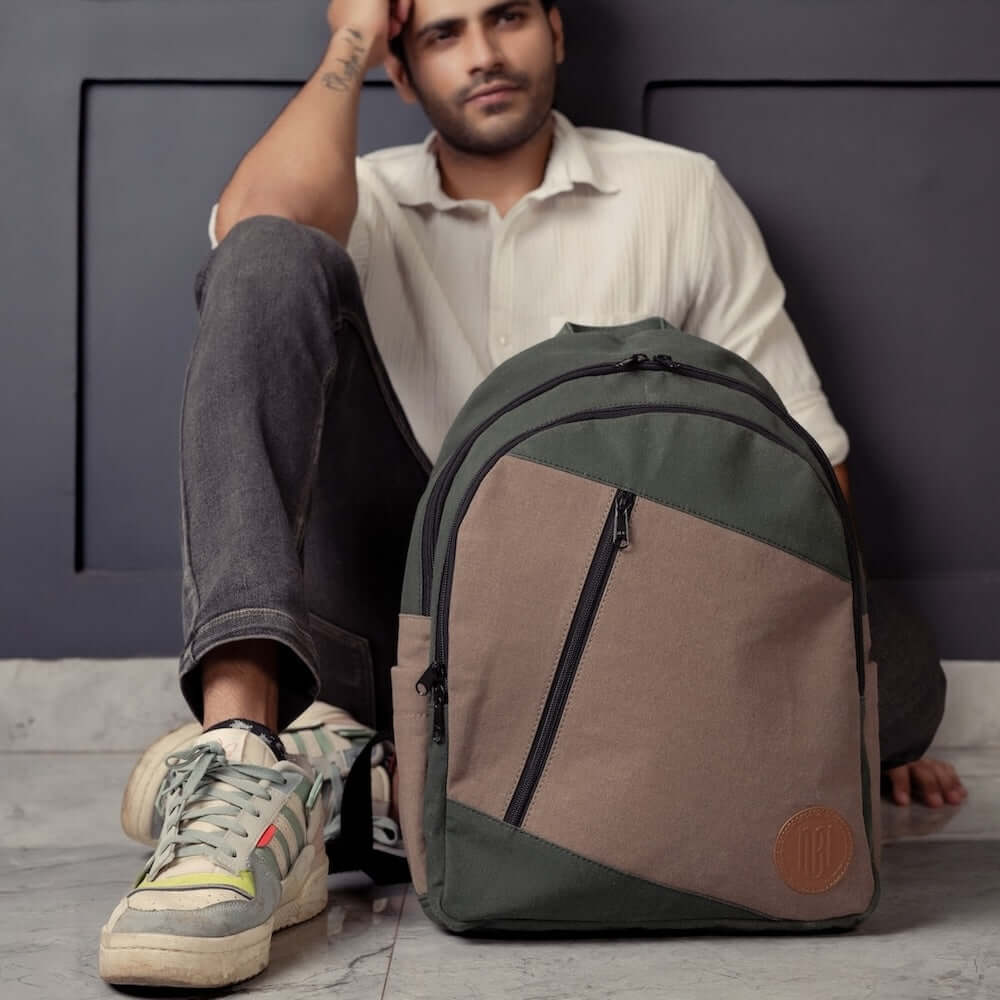 Backpack Monad Buy MonaB Lite Backpack | Vegan Leather Backpack | Green