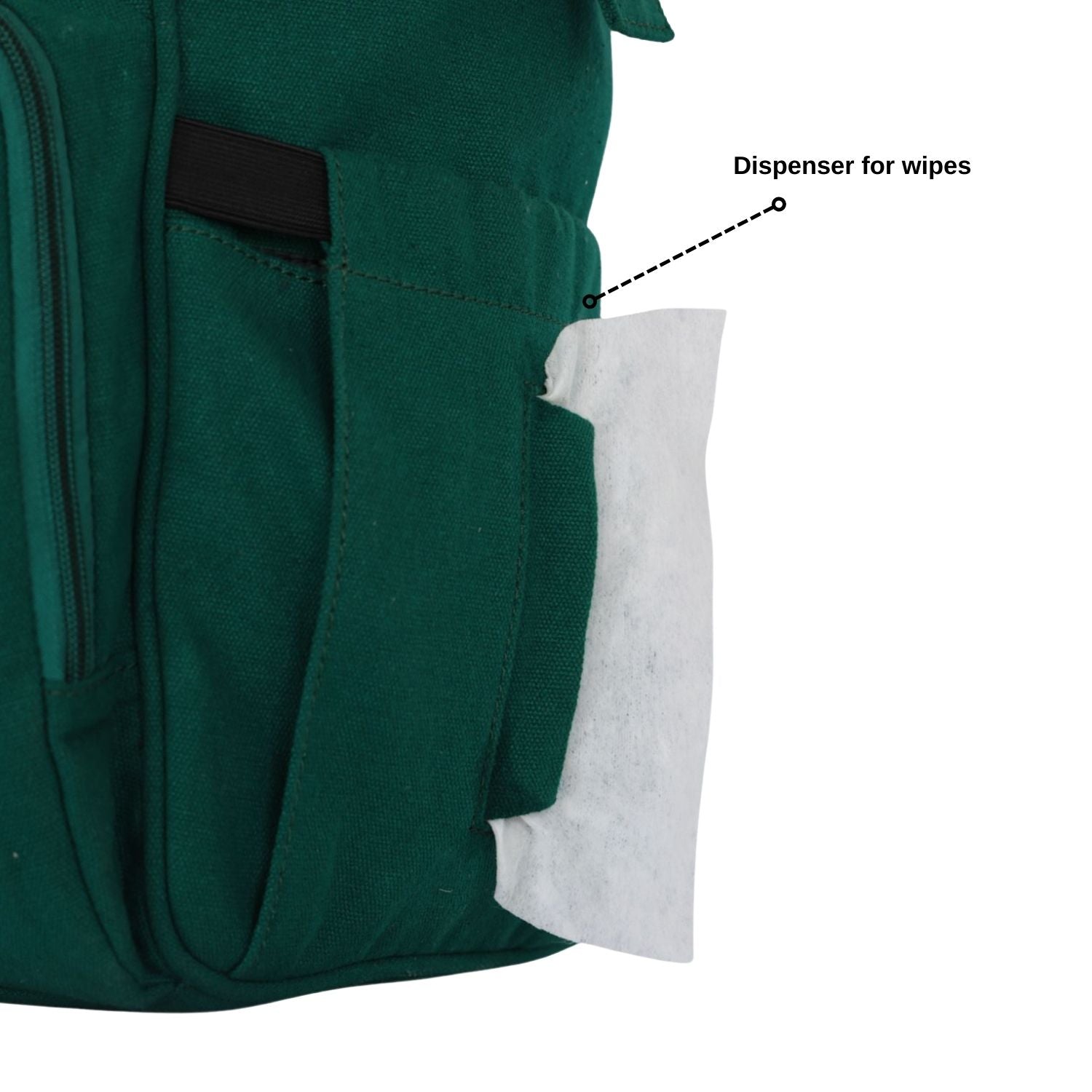 Mona B Verde Diaper Backpack: Teal
