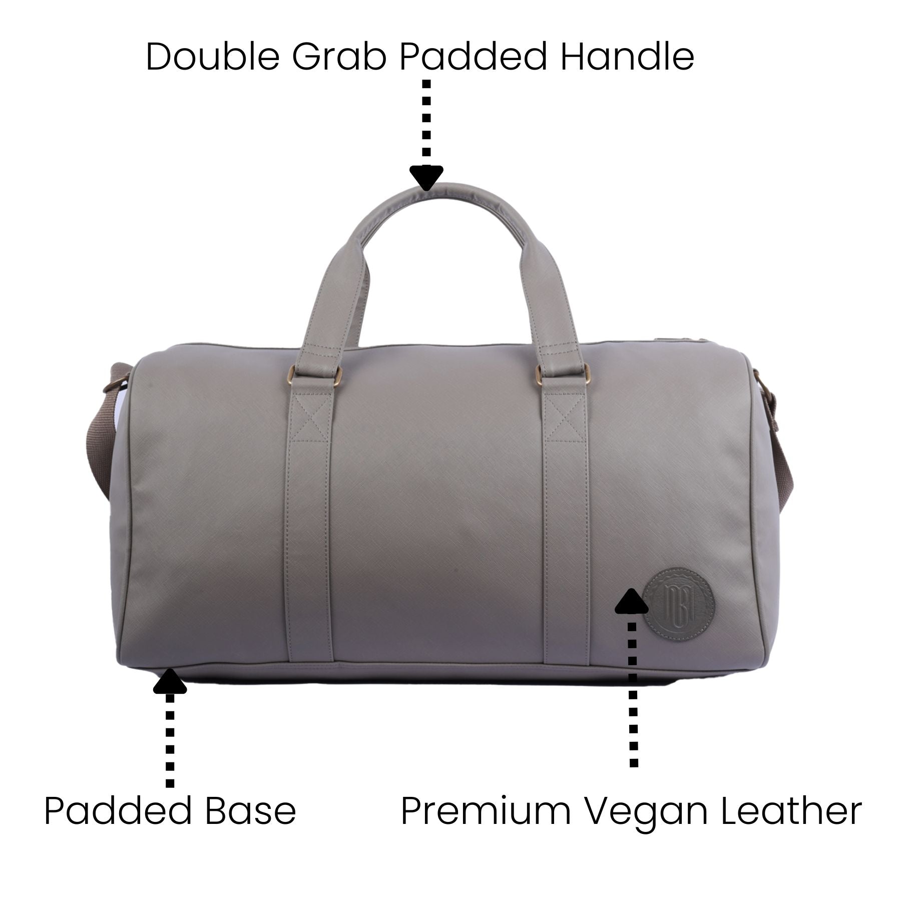Miles Duffle Bag for Men & Women – Stylish, Spacious & Travel-Ready - Storm