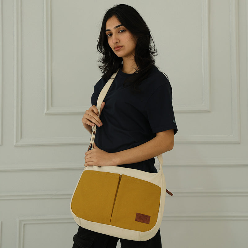 The Urban Duo Crossbody: Mustard