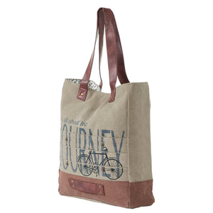 Mona B Large Canvas Handbag for Women | Zipper Tote Bag for Grocery, Shopping, Travel | Stylish Vintage Shoulder Bags for Women (Beige) - M-3702