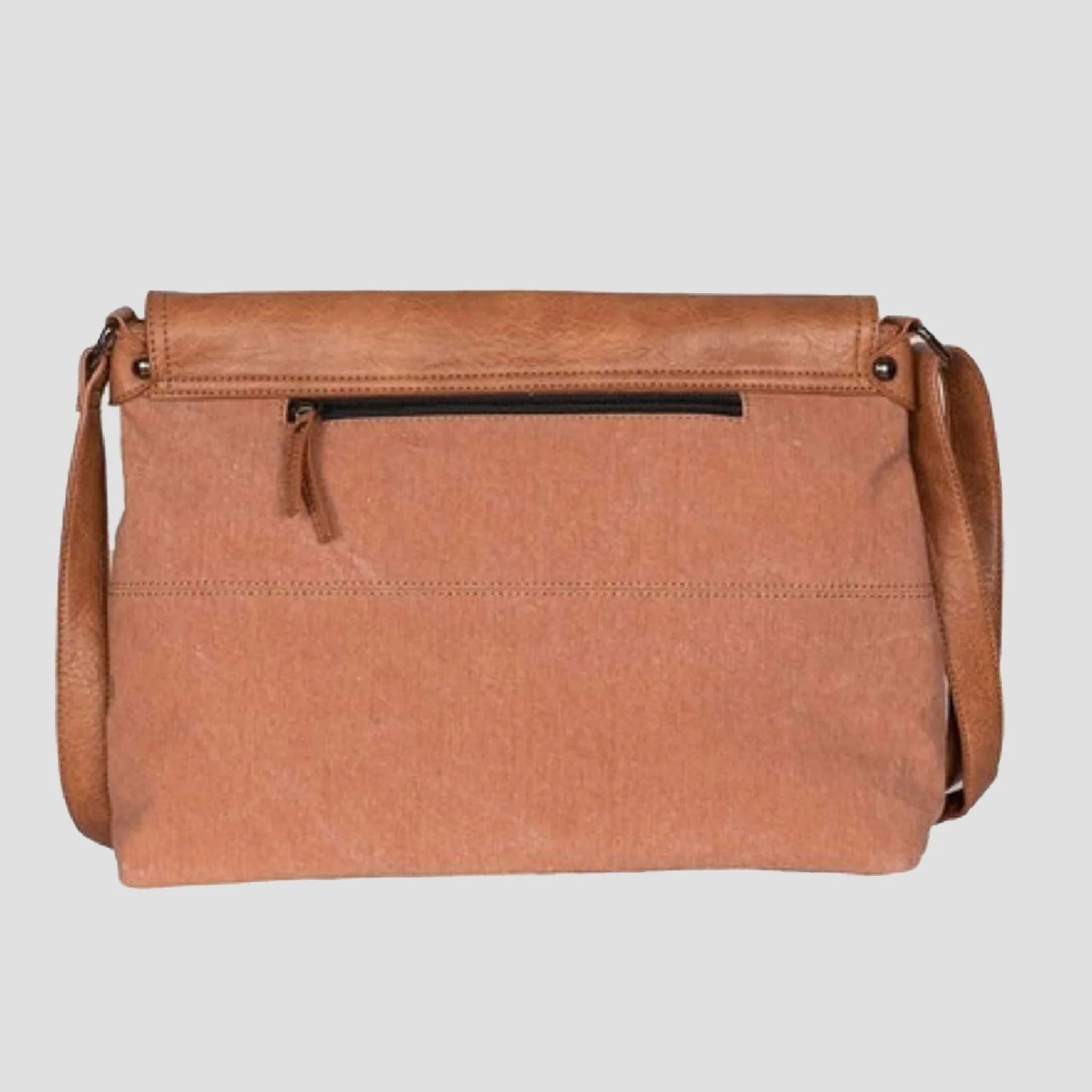 Mona-B Bag Mona B - Medium Canvas Messenger Crossbody Bag with Stylish Design for Women (Sapphire)