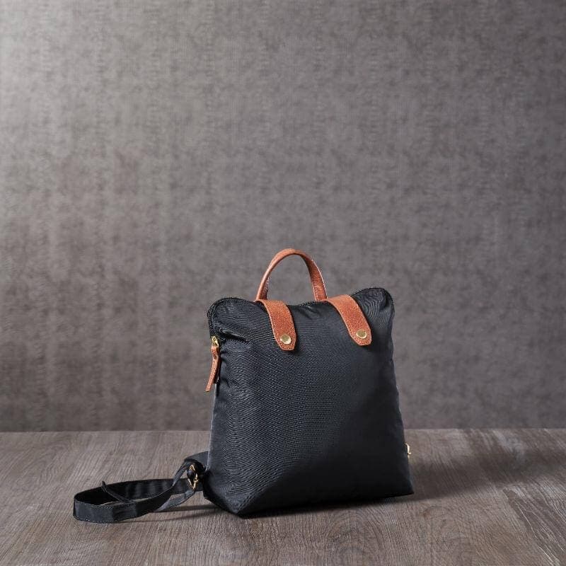 Mona B - Black 100% Recycled Polyester Day Pack for Offices Schools and Colleges with  Stylish Design for Men and Women - ERP-101 BLK MonaB India