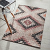 Multi Color Printed Vintage Dhurrie Carpet Rug Runner Floor Mat for Living Room Bedroom: 2 X 3 Feet