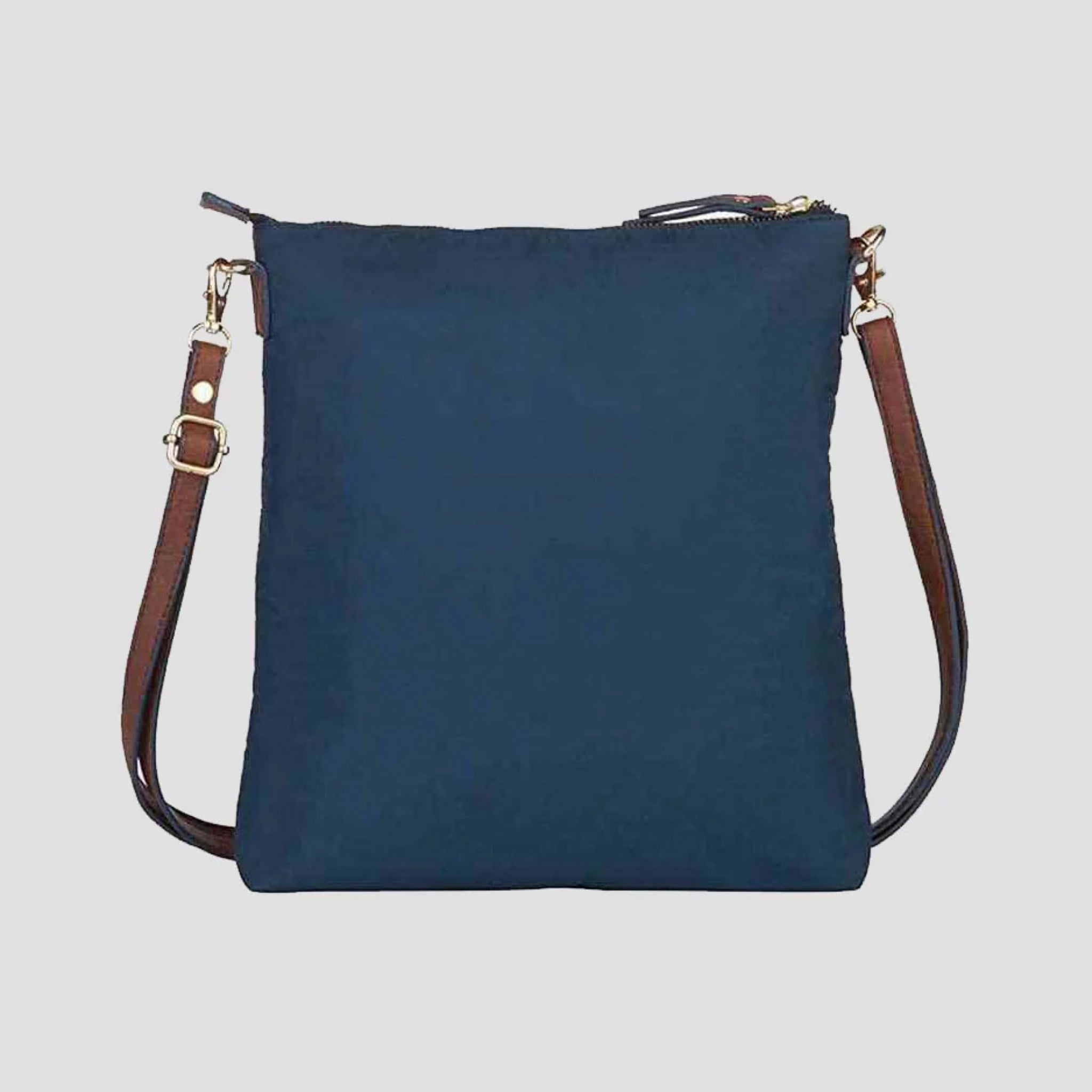 Mona B - Medium Messenger Crossbody Bag with Stylish Design for Women (RP-121 NAV)