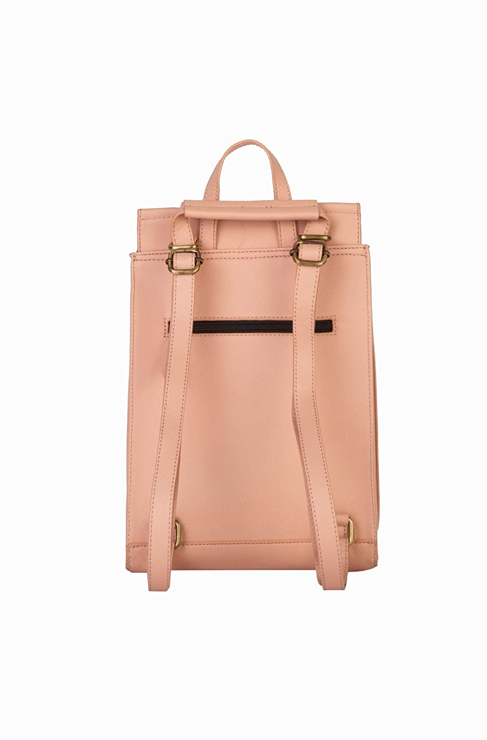 Mona-B Bag Mona B Convertible Backpack for Offices Schools and Colleges with Stylish Design for Women (Coral)