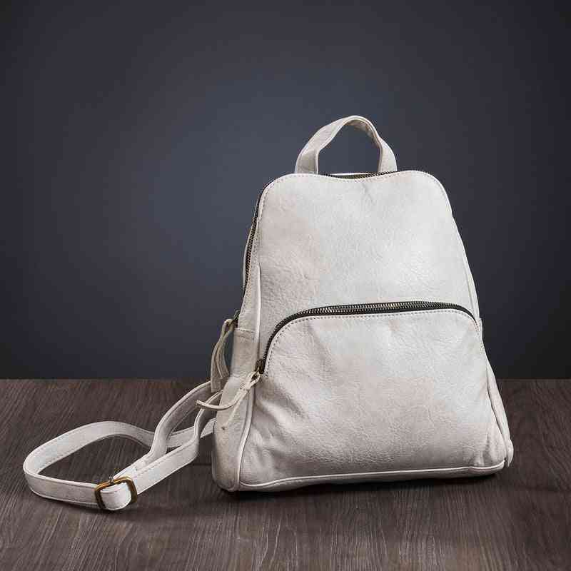 Mona-B Bag Mona B Convertible Backpack for Offices Schools and Colleges with Stylish Design for Women: Grace (Silver) - (SH-110 SIL)