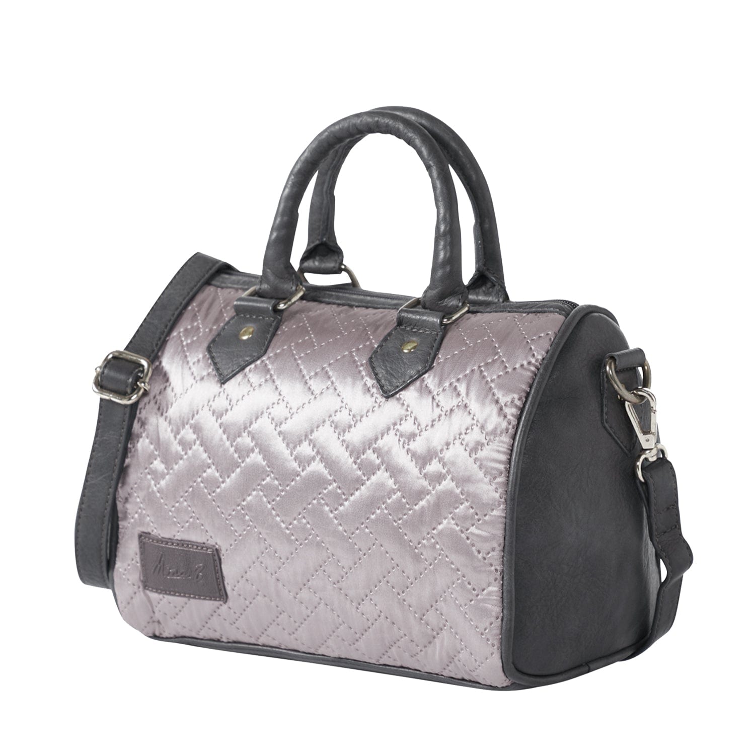 Mona-B Bag Mona B Handbag | Crossbody Bag | Stylish Vintage Shoulder Bags for Women: Naomi Steel - QRP-300 STL
