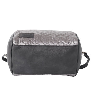 Mona B Handbag | Crossbody Bag | Stylish Vintage Shoulder Bags for Women: Naomi Steel - QRP-300 STL - Crossbody Sling Bag by Mona-B - Backpack, Flash Sale, Flat50, New Arrivals, Sale, Shop2999, Shop3999