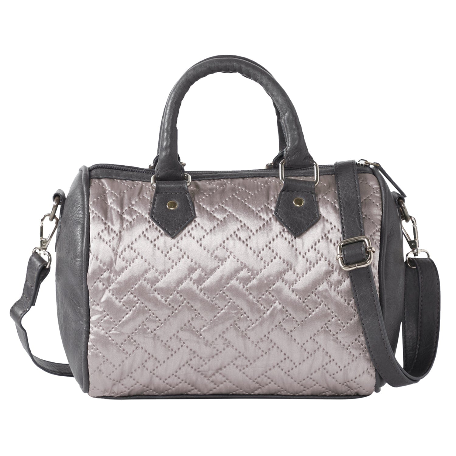 Mona B Handbag | Crossbody Bag | Stylish Vintage Shoulder Bags for Women: Naomi Steel - QRP-300 STL - Crossbody Sling Bag by Mona-B - Backpack, Flash Sale, Flat50, New Arrivals, Sale, Shop2999, Shop3999