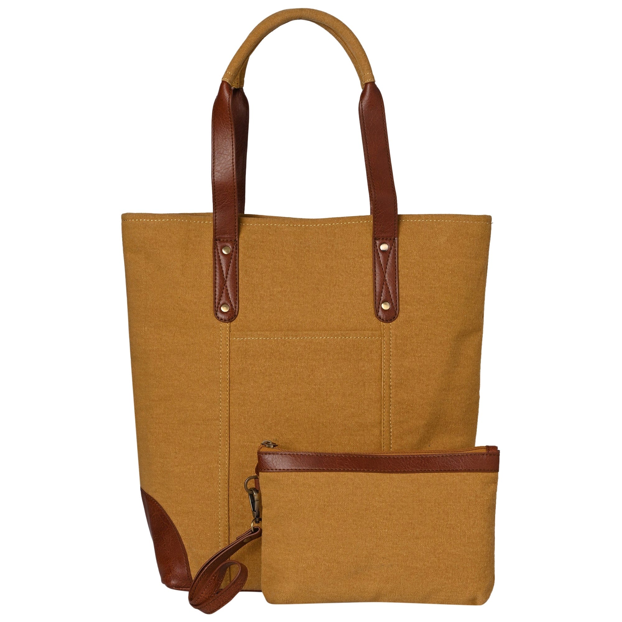 Le Pliage Original L Tote bag Orange - Recycled canvas | Longchamp TH
