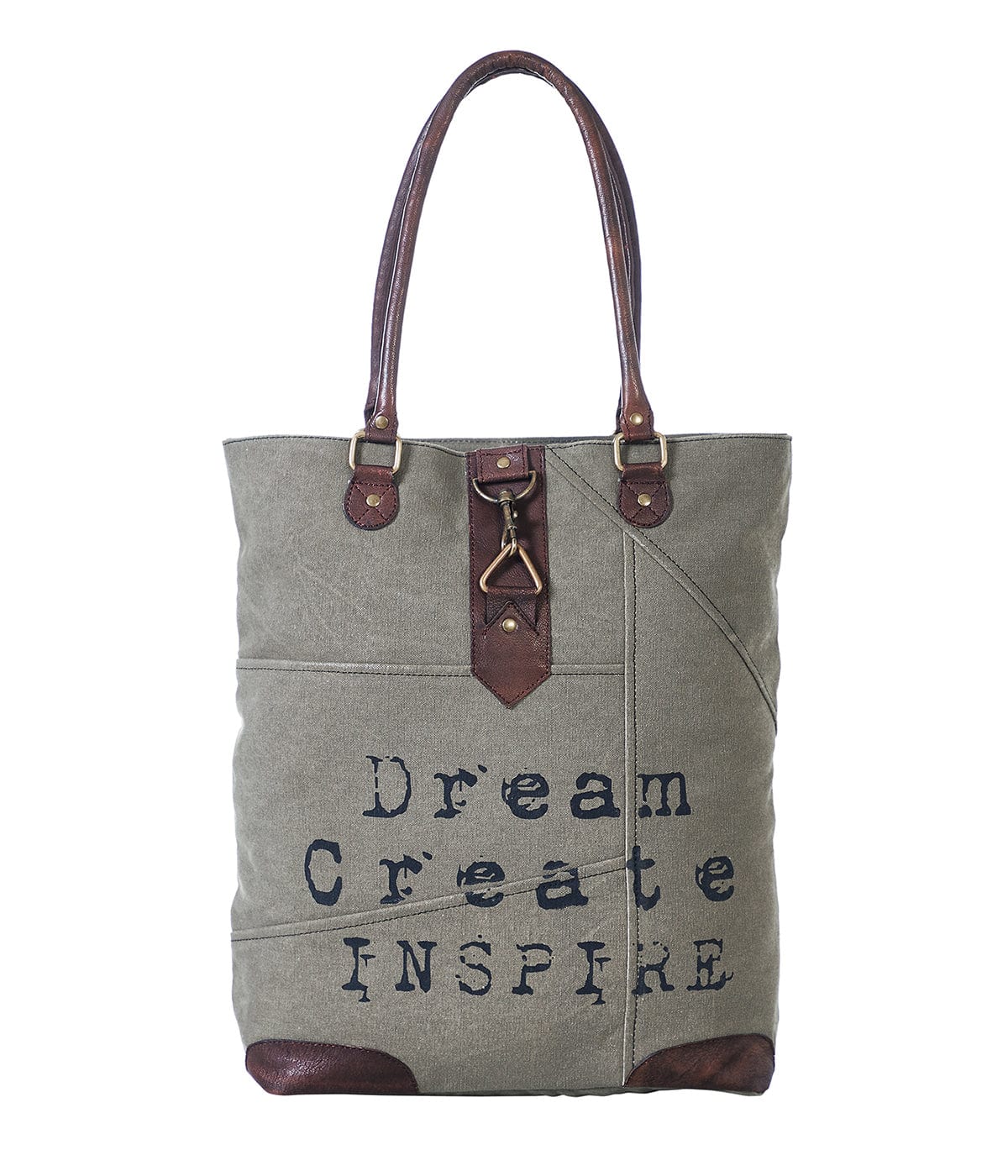 Mona-B Bag Mona B Large Canvas Handbag for Women | Zipper Tote Bag for Grocery, Shopping, Travel | Stylish Vintage Shoulder Bags for Women (Grey) - M-5283