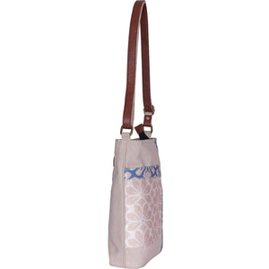 Mona-B Bag Mona B - Medium Canvas Messenger Crossbody Bag with Stylish Design for Women (June)