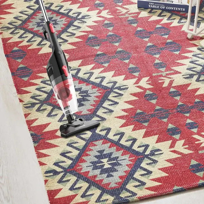 Vintage Printed Multi Color 3.5x5.5 Feet Dhurrie Carpet Floor Mat