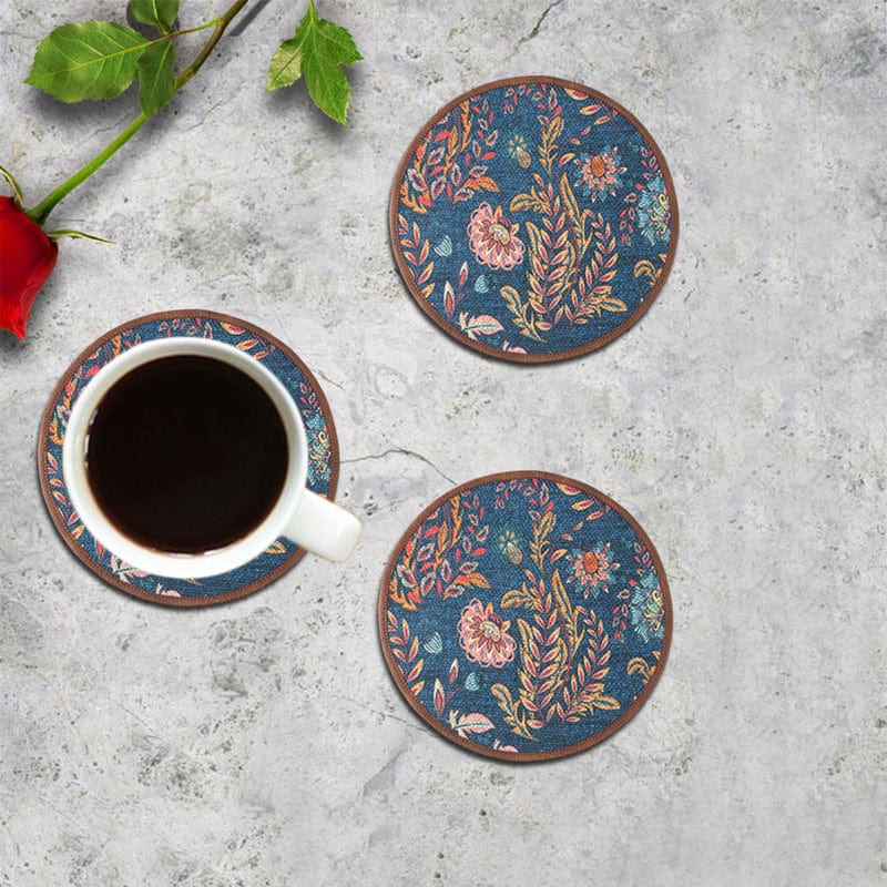 Mona B Set of 4 Printed Amelia Coasters, 4.5 INCH Round, Best for Bed-Side Table/Center Table, Dining Table (Amelia) - Coaster by Mona-B - Backpack, Flat50, Sale, Shop1999, Shop2999, Shop3999