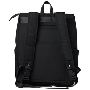 Mona B Unisex Backpack With 14 inches Laptop Compartment: Troy Black - RP-303 BLK - Backpack by Mona-B - Backpack, Flash Sale, INT_Backpack, New Arrivals, Sale