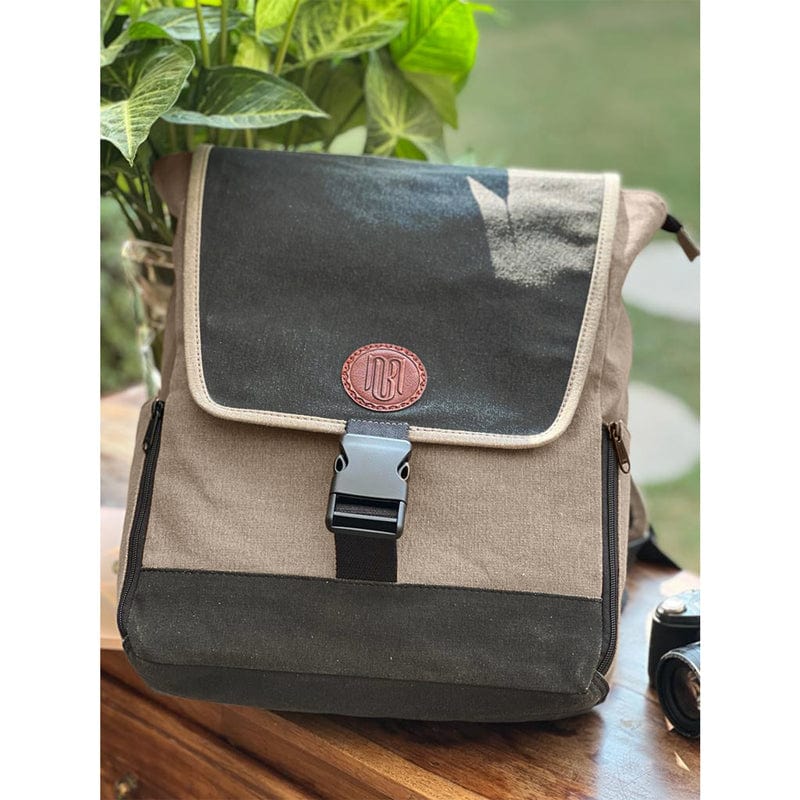 Mona B Unisex Canvas Back Pack for Office | School and College with Upto 14" Laptop/ Mac Book/ Tablet: Dylan - Backpack by Mona-B - Backpack, Deal of The Week, EOSS, Flash Sale, Flat70, INT_Backpack, Sale, 