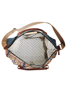 Mona-B Bag Mona B Unisex Canvas Duffel Bag for Gym, Sports, Travel: Chocolate, Large - (M-7012)