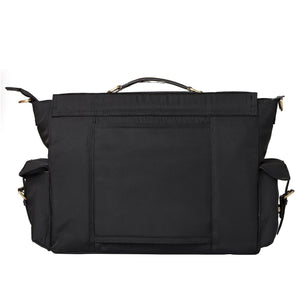 Mona-B Bag Mona B Unisex Messenger Bag for upto 14" Laptop/Mac Book/Tablet with Stylish Design: Hudson Black - RP-307 BLK