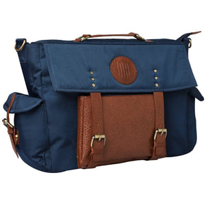 Mona-B Bag Mona B Unisex Messenger Bag for upto 14" Laptop/Mac Book/Tablet with Stylish Design: Hudson Navy - RP-307 NAV