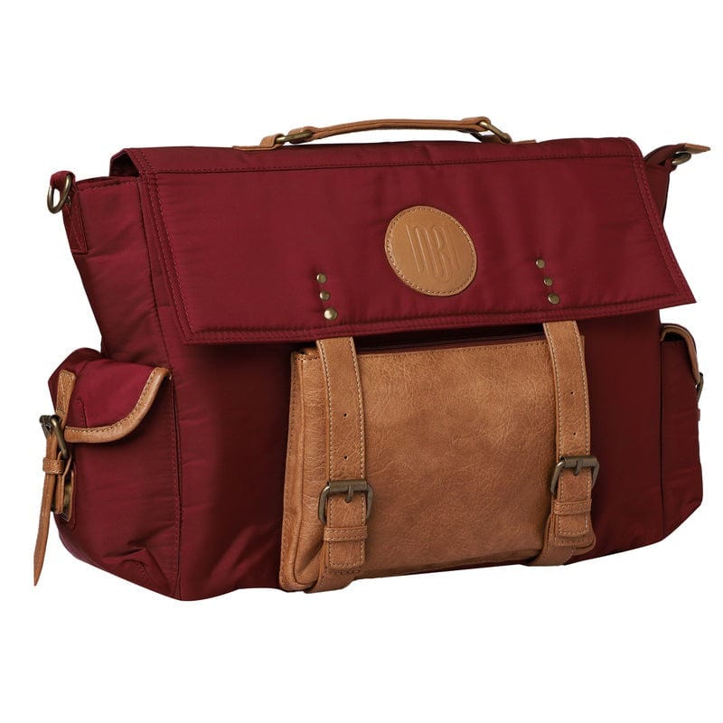 Mona B Unisex Messenger Bag for upto 14" Laptop/Mac Book/Tablet with Stylish Design: Hudson Wine - RP-307 WIN - Messenger by Mona-B - Backpack, Flash Sale, New Arrivals, Sale