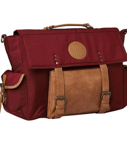 Mona-B Bag Mona B Unisex Messenger Bag for upto 14" Laptop/Mac Book/Tablet with Stylish Design: Hudson Wine - RP-307 WIN