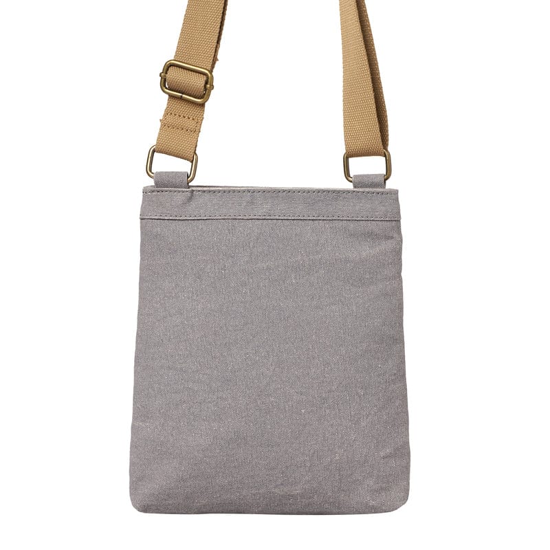 Mona B Unisex Messenger Crossbody Bag: Arctic Light Grey - Crossbody Sling Bag by Mona-B - Backpack, Flat40, Sale, Shop1999, Shop2999, Shop3999