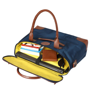 Mona B Unisex Messenger | Small Overnighter Bag for upto 14" Laptop/Mac Book/Tablet with Stylish Design: Ohio Navy - RP-306 NAV - Overnighter by Mona-B - Backpack, Flash Sale, Sale, Shop2999, Shop3999