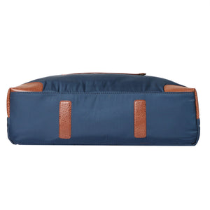 Mona B Unisex Messenger | Small Overnighter Bag for upto 14" Laptop/Mac Book/Tablet with Stylish Design: Ohio Navy - RP-306 NAV - Overnighter by Mona-B - Backpack, Flash Sale, Sale, Shop2999, Shop3999