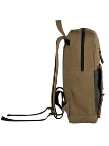 Mona B Upcycled Canvas Backpack for Office | School and College with Upto 14 Laptop/ Mac Book/ Tablet with Stylish Design for Men and Women: Brad - Backpack by Mona-B - Backpack, Deal of The Week, EOSS, Flash Sale, Flat60, Flat70, INT_Backpack, Sale, Shop2999, Shop3999