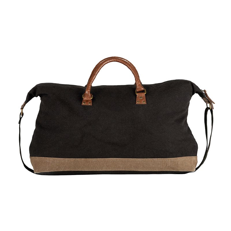 Mona-B Bag Mona B Upcycled Canvas Duffel Gym Travel and Sports Bag with Stylish Design for Men and Women: Parker